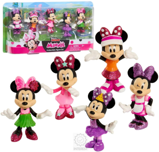 Sada 5 sběratelských figurek Just Play Minnie Mouse - (K134239)