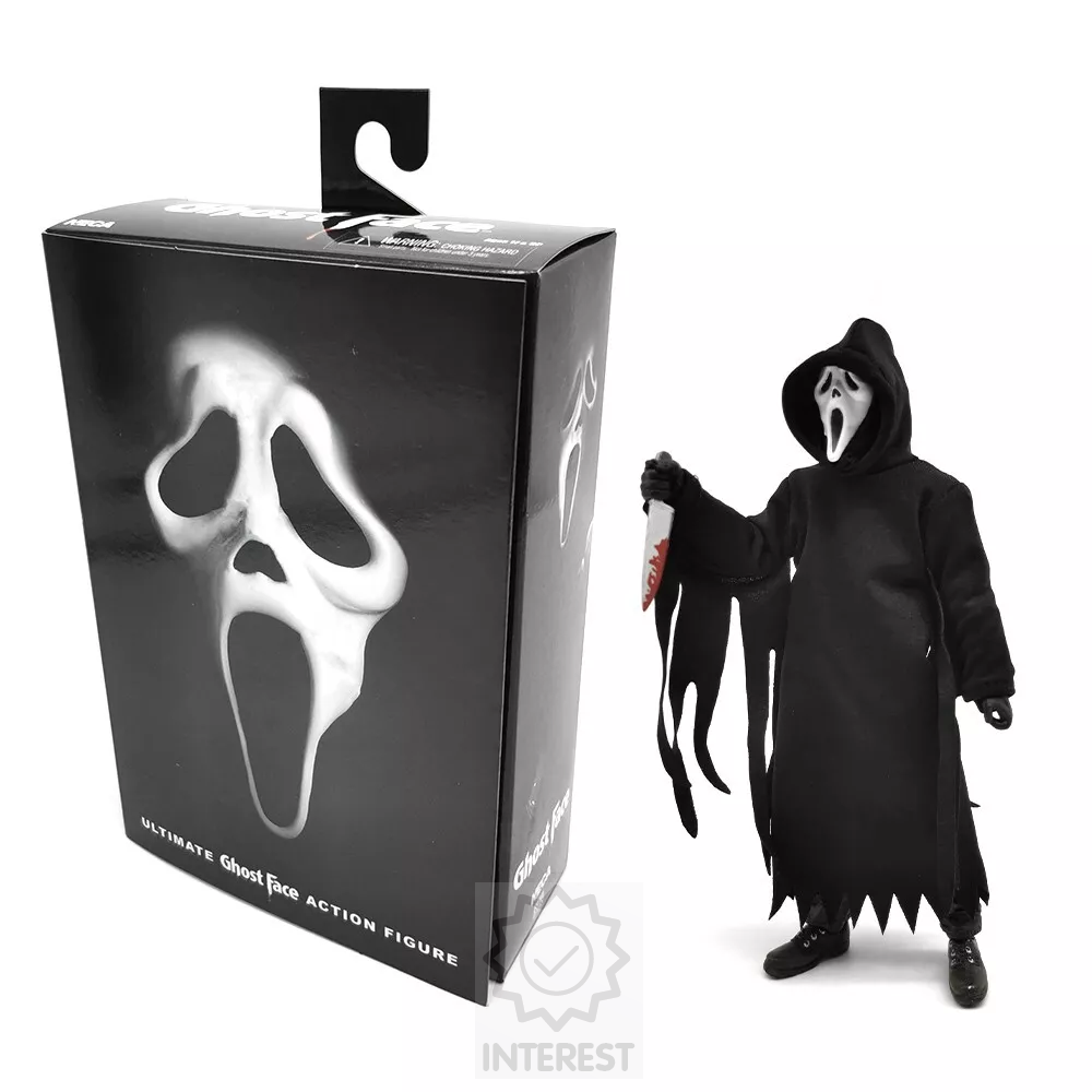 Figurka NECA Scary Movie - Vřískot Ghost Face 18 cm - Ulomená noha.
