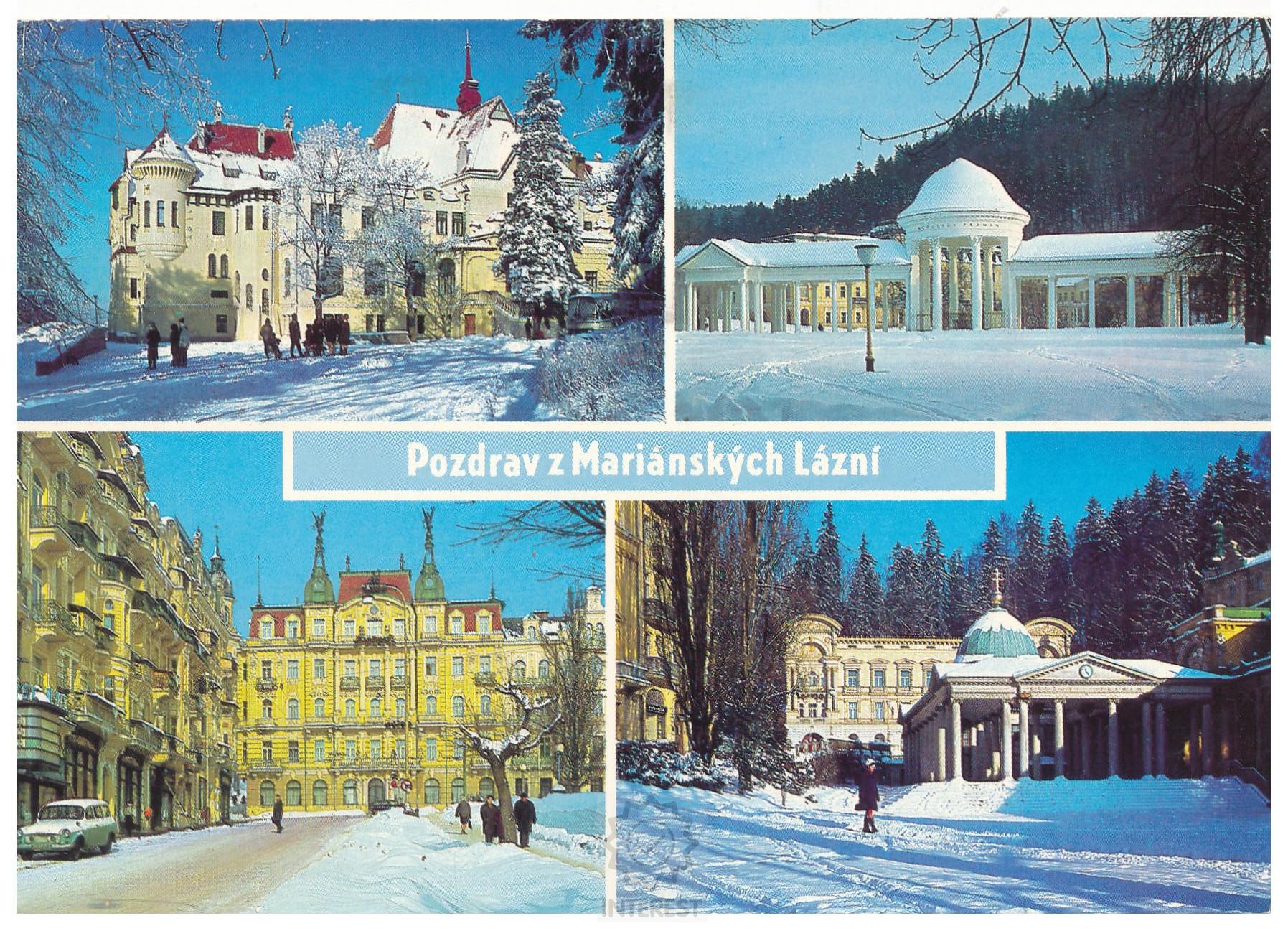 Pozdrav z Mariánských Lázní č.3013