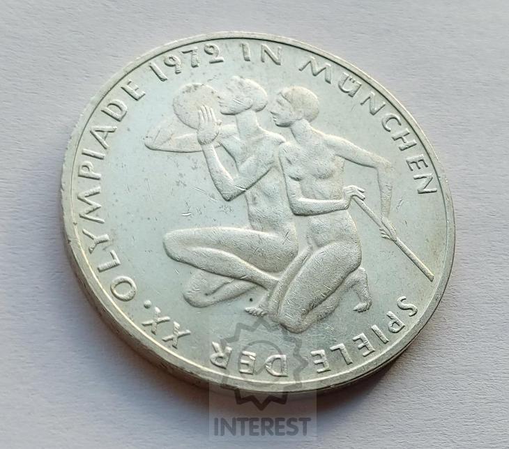10 Marka 1972 F. Olympiáda  Ag