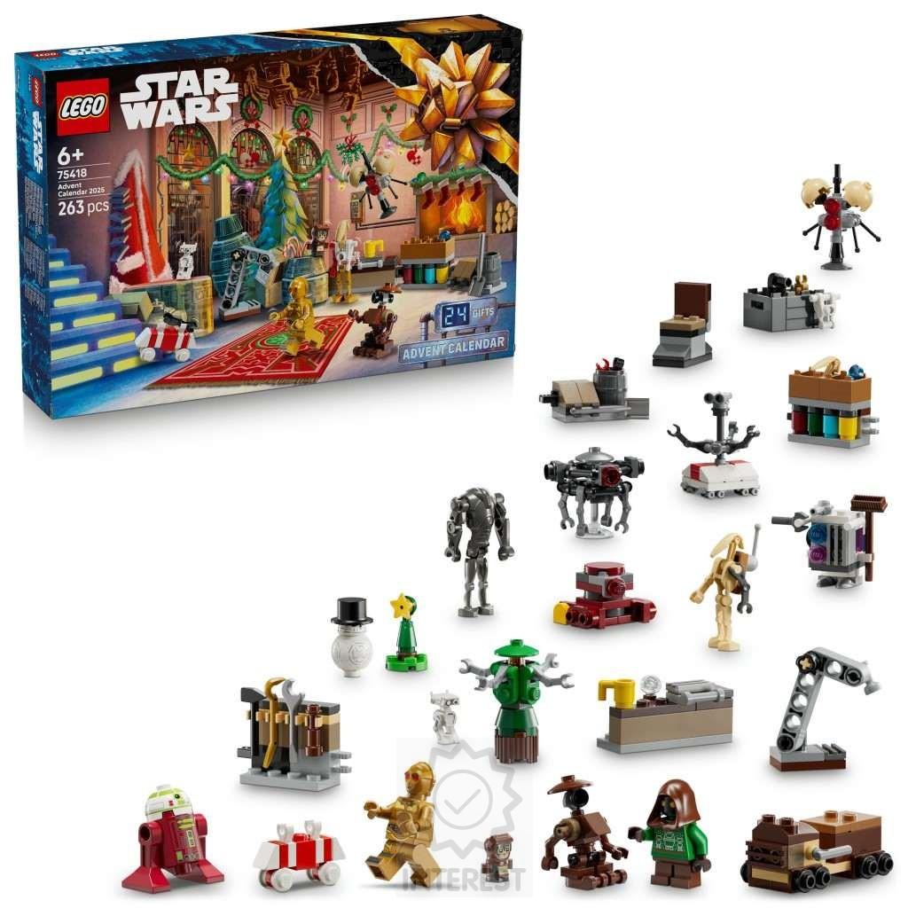 LEGO -  Star Wars 75418 Adventní kalendář 2025.