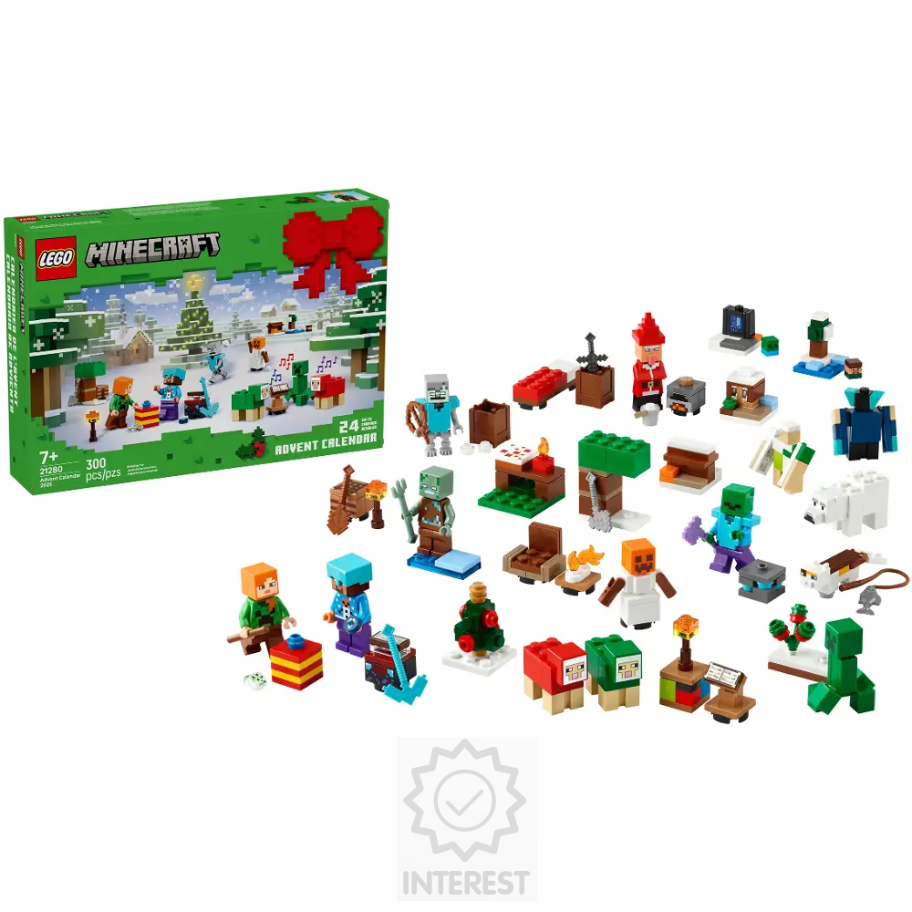LEGO 21280 Minecraft - Adventní kalendář 2025.