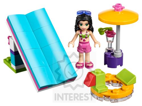 Lego Friends 30401 - Ema se skluzavkou u bazénu.