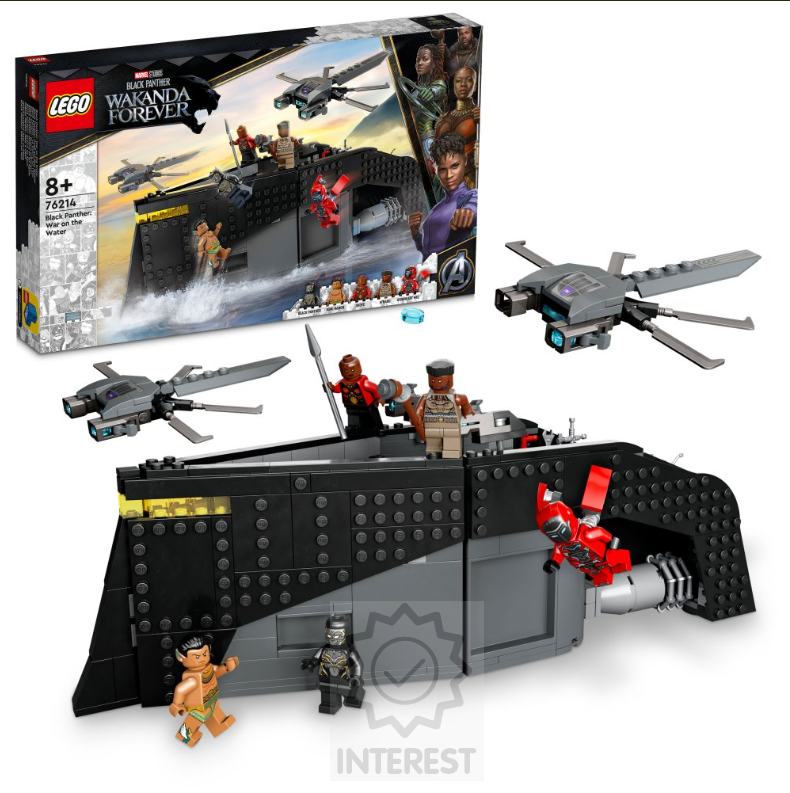 LEGO - Marvel 76214 Black Panther: Válka na vodě.