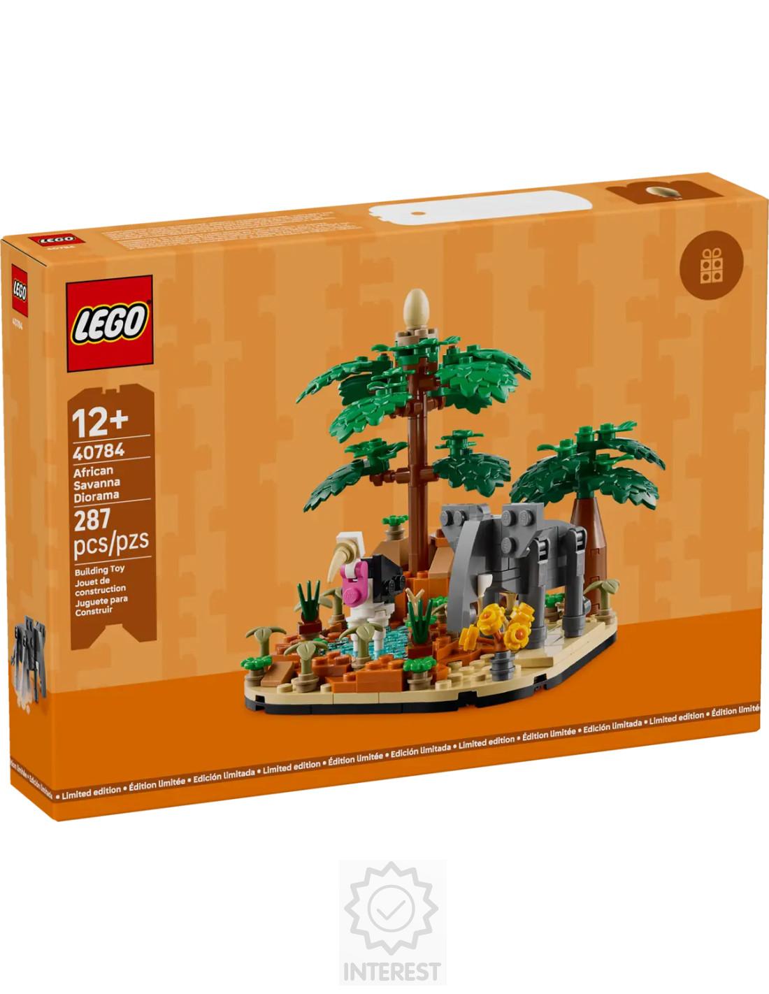 LEGO 40784 - Africká savana – diorama - Promotional.