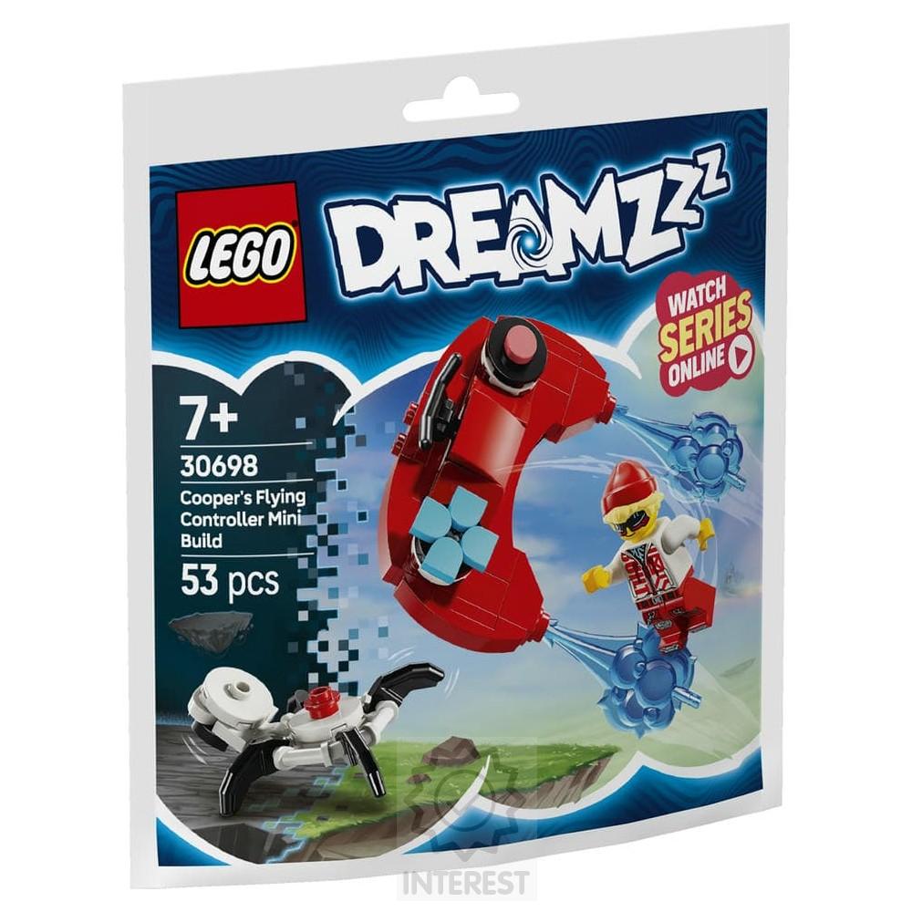 LEGO 30698 DREAMZzz Cooperův tygří robot a Zerův hot rod.
