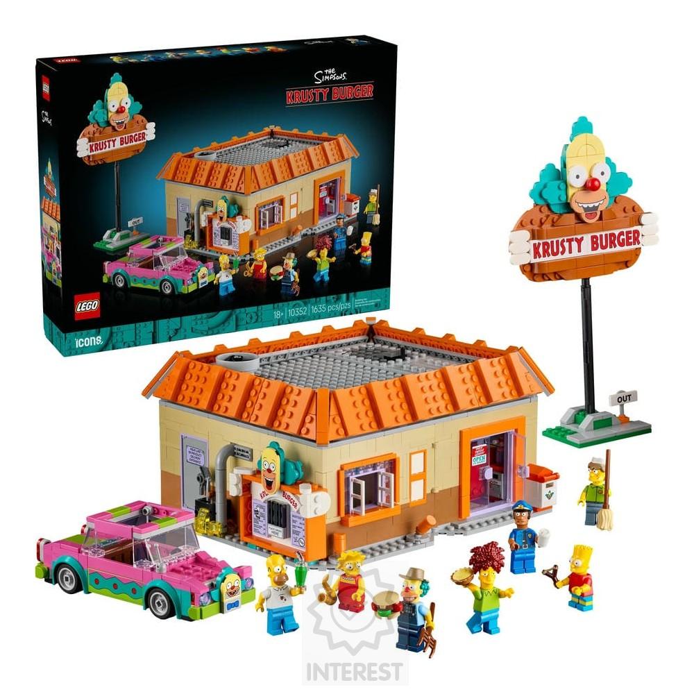 LEGO Icons 10352 The Simpsons - Krusty Burger.