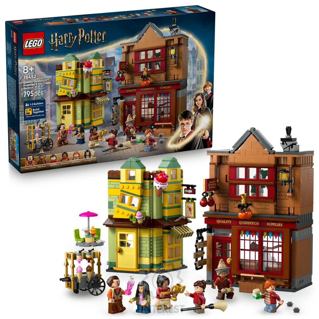 LEGO Harry Potter 76452 Prvotřídní potřeby pro famfrpál a zmrzlinářství.
