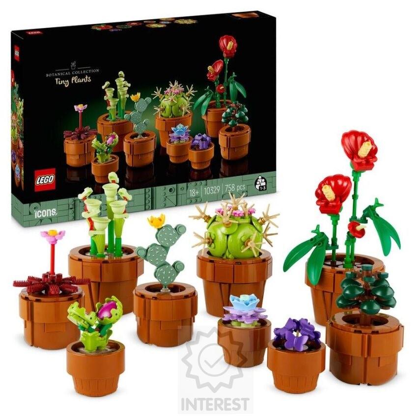 LEGO  Botanicals 10329 Miniaturní rostliny.