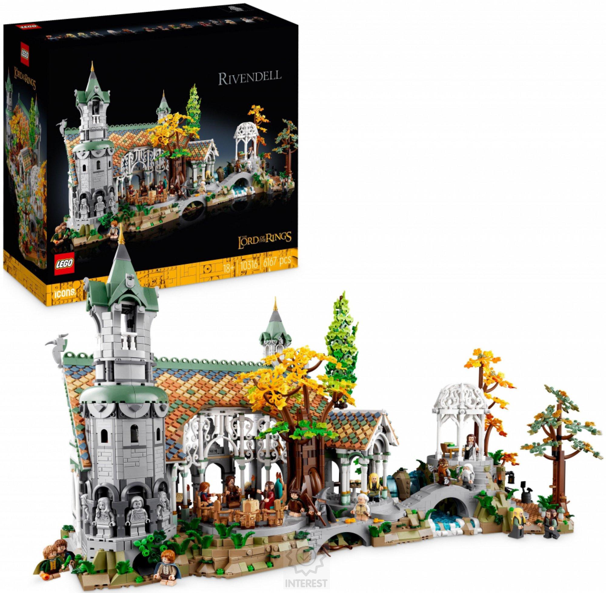 LEGO  Lord of the Rings  10316 Pán prstenů: Roklinka.