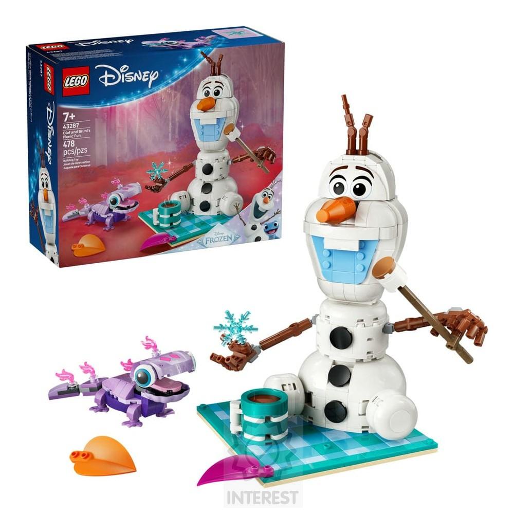 LEGO® Disney Princess 43287 Olaf a Bruni na zábavném pikniku.