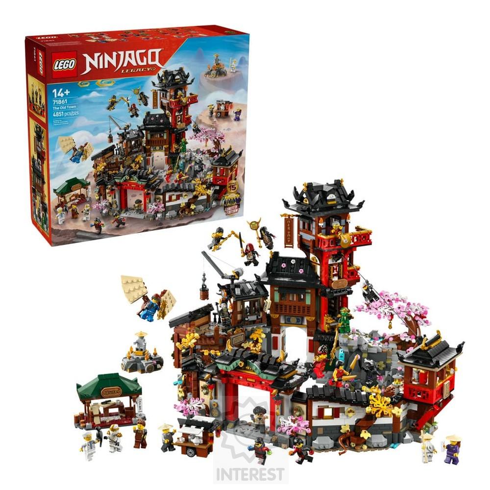 LEGO 71861 Ninjago - 15. výročí Starého Města - 23 minifigurek.