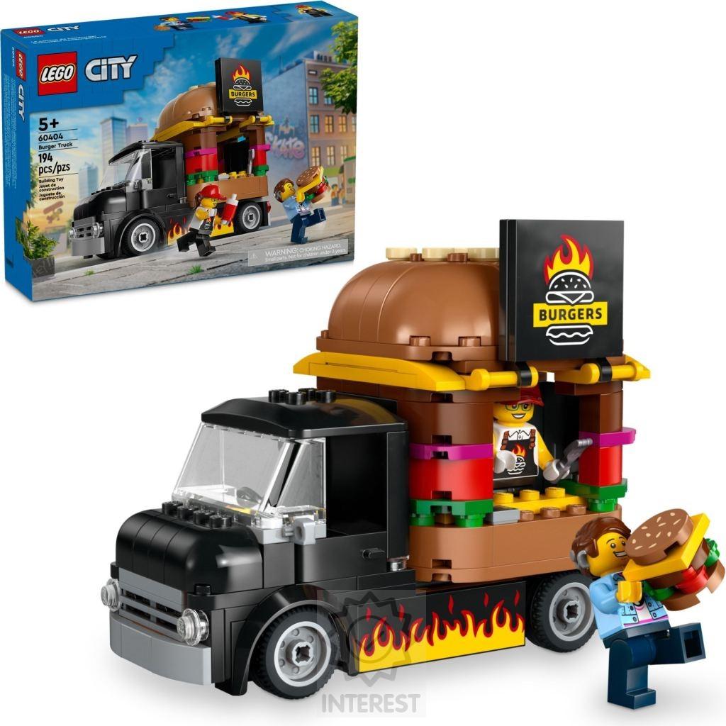 LEGO City 60404 Hamburgerový truck.