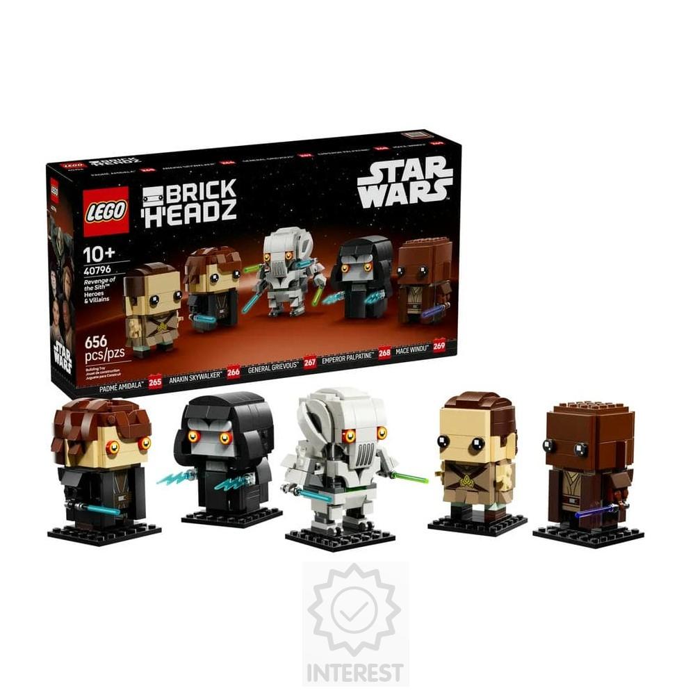 LEGO  Star Wars  40796 Pomsta Sithů – Hrdinové a padouši.