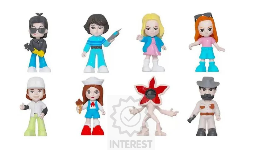 Stranger Things - figurka překvapení v sáčku + kartičky..