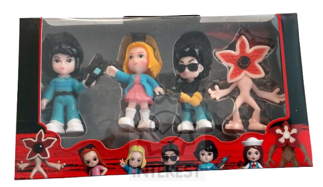 Stranger Things - sada 4 figurek.
