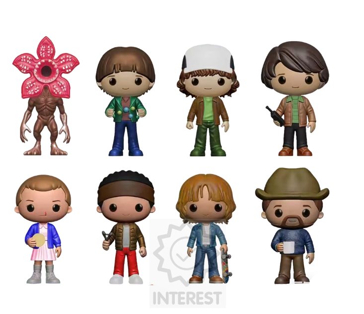 Stranger Things Eleven - Sada 8 kusů figurek Funko Pop.