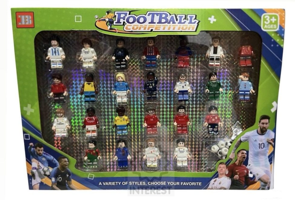 Velká sada figurek FIFA  24Ks + příslušenství.