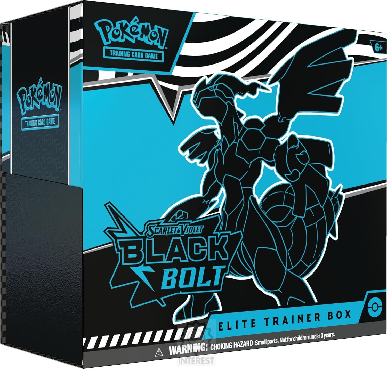 Pokémon TCG Black Bolt Elite Trainer Box Zekrom.