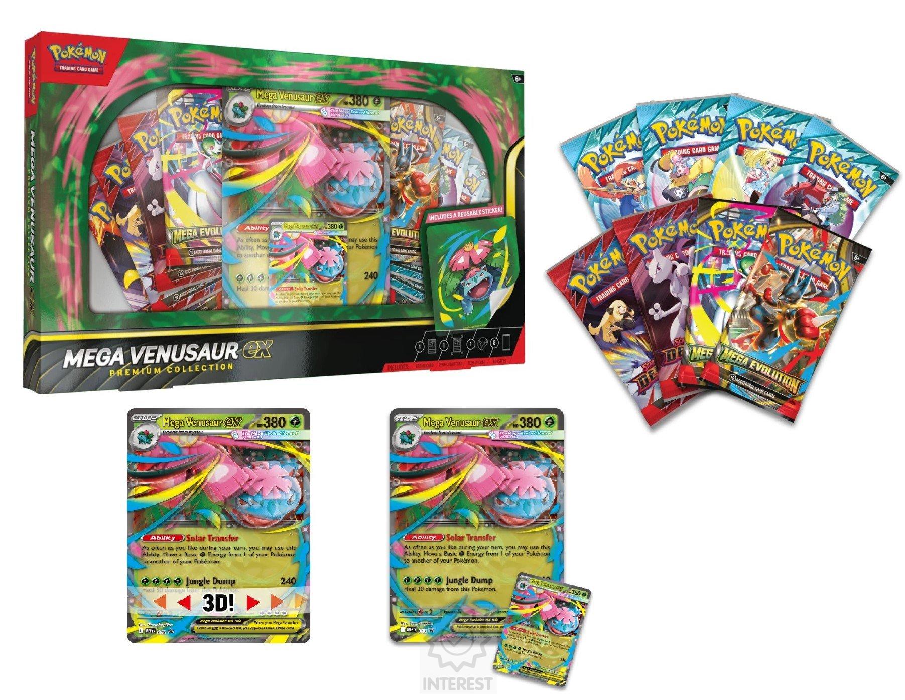 Pokémon TCG ex Premium Collection Mega Venusaur.