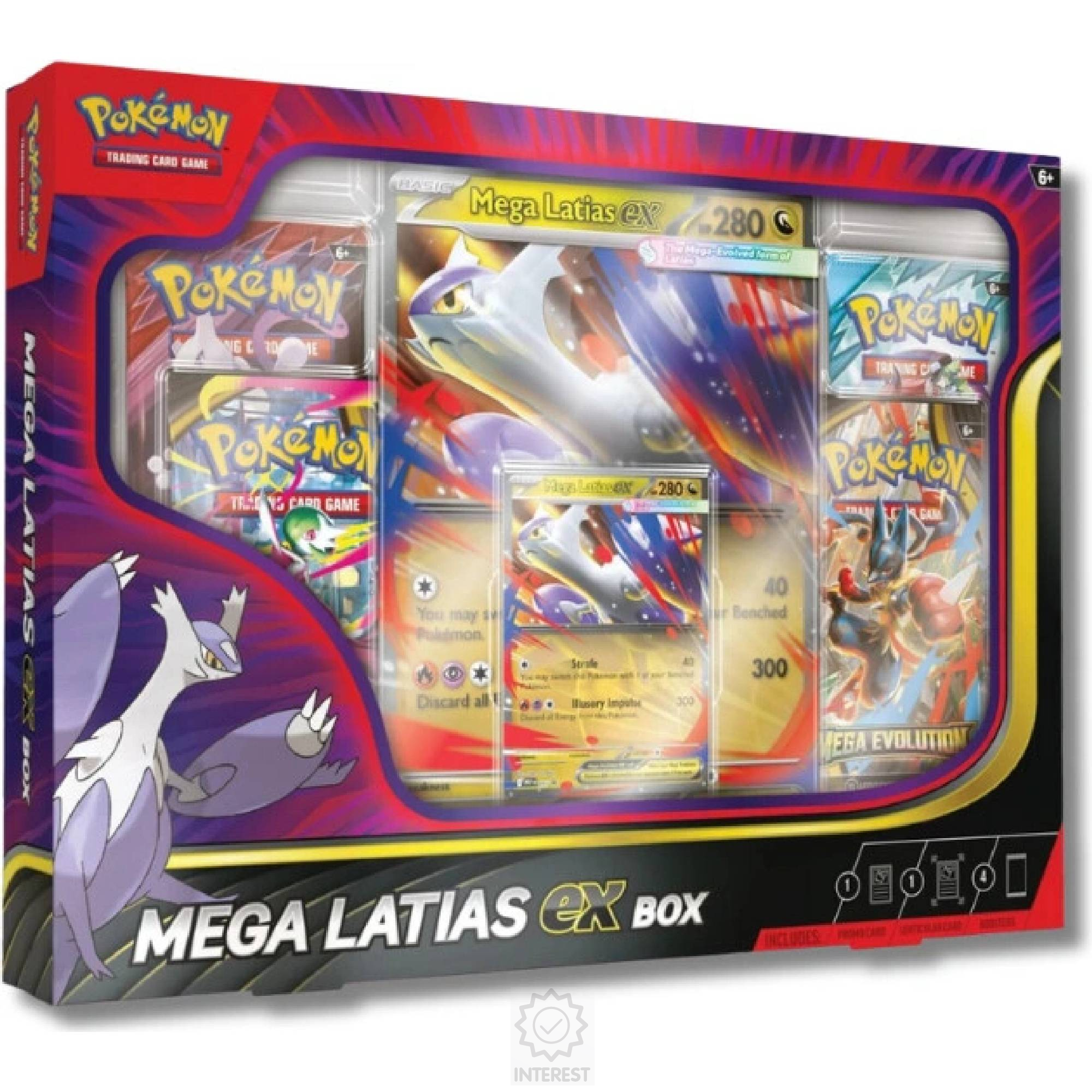 Pokémon TCG: ME01 - Mega Latias EX Box.