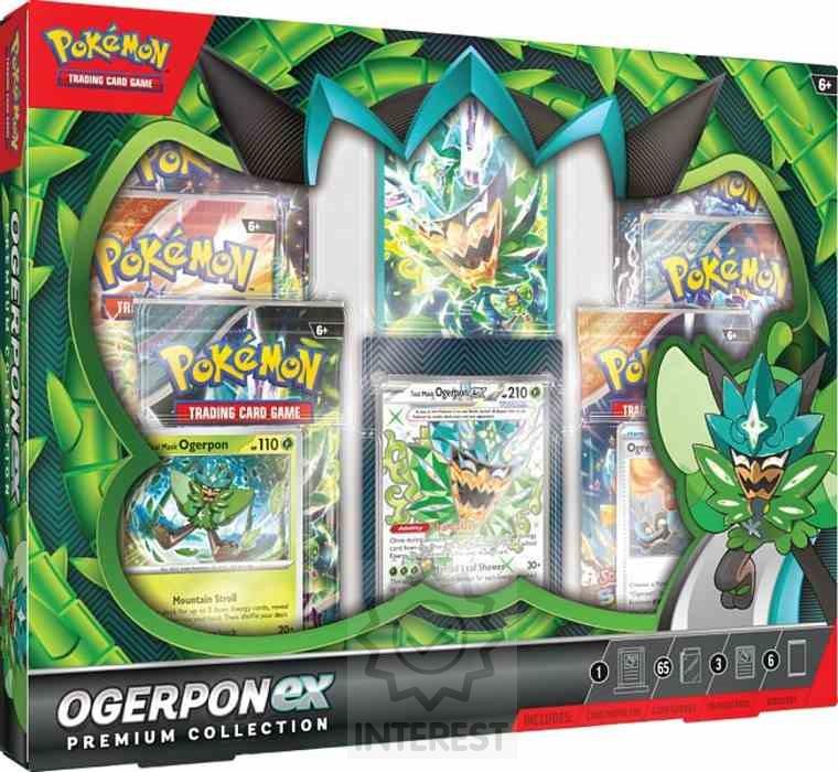 Pokémon TCG: Ogerpon ex Premium Collection.
