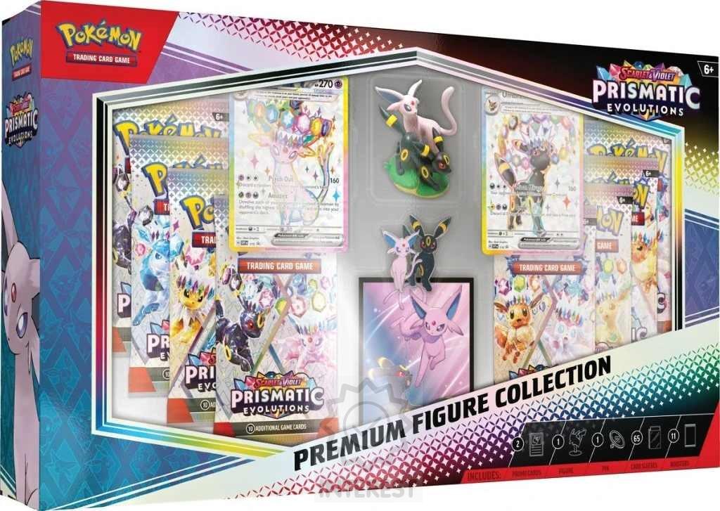 Pokémon TCG: SV8.5 Prismatic Evolutions PREMIUM FIGURE COLLECTION.