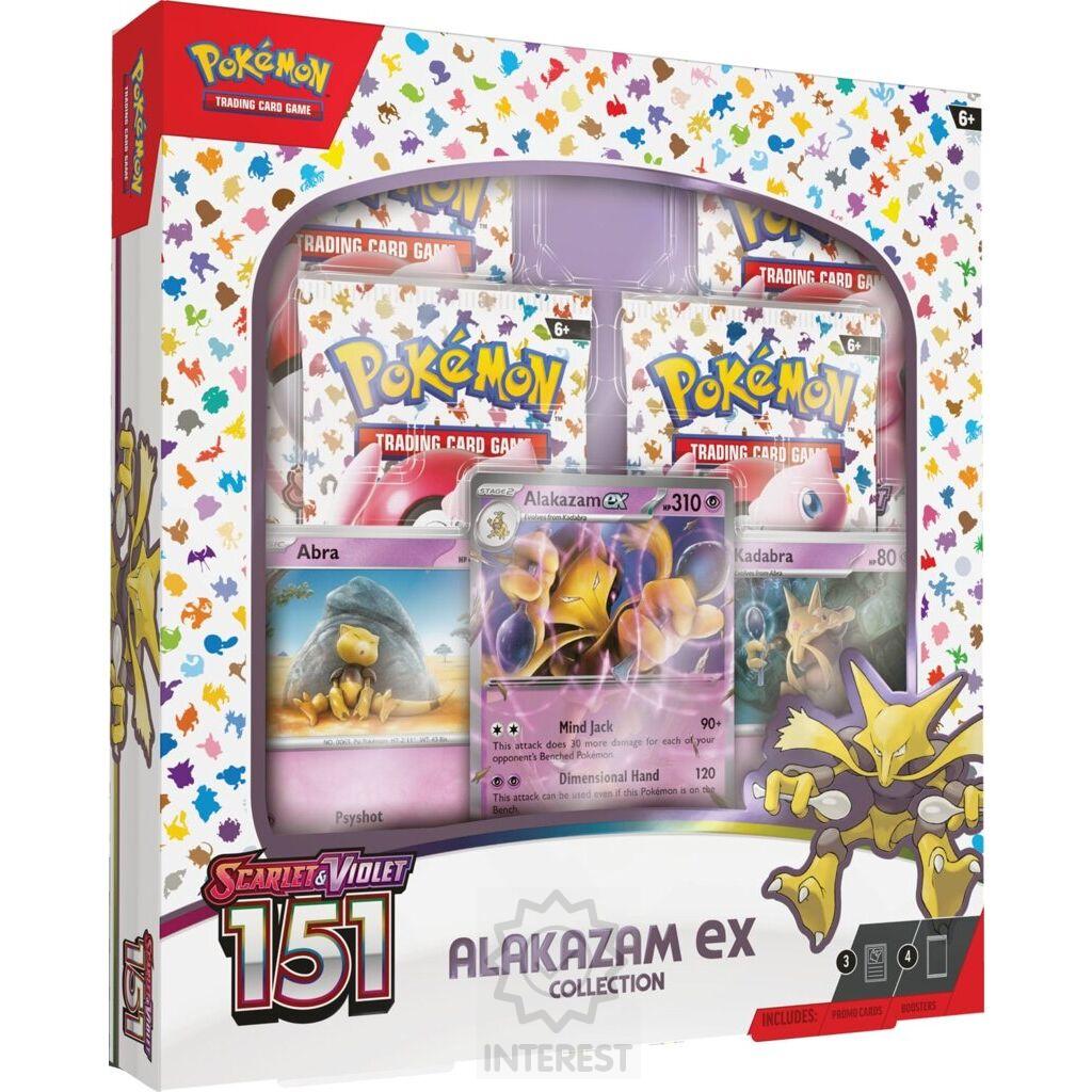 Pokémon TCG: Scarlet & Violet 151 Alakazam ex Collection. .
