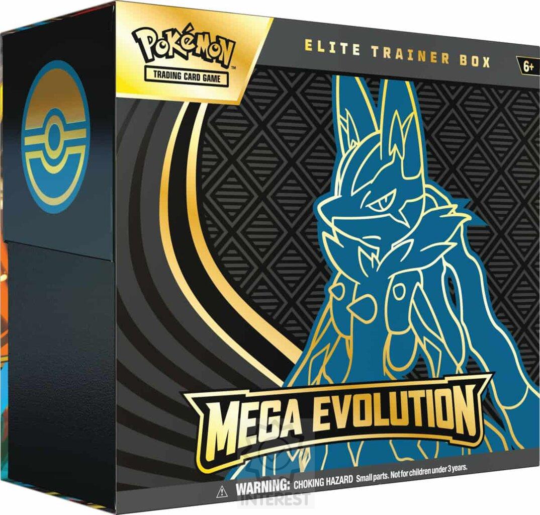 Pokémon TCG: Mega Evolution Elite Trainer Box (Mega Lucario).