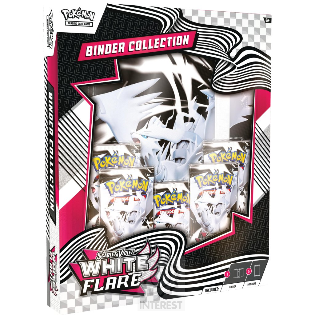 Pokémon White Flare Binder Collection (album na karty + 5x Booster).