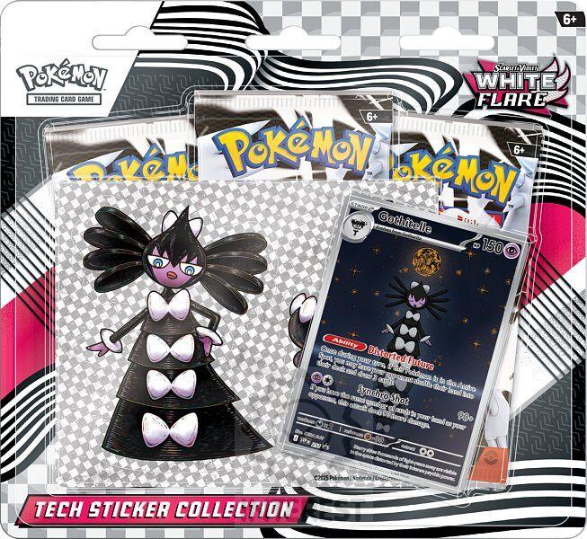 Pokémon TCG: SV10.5 White Flare - Tech Sticker Collection.