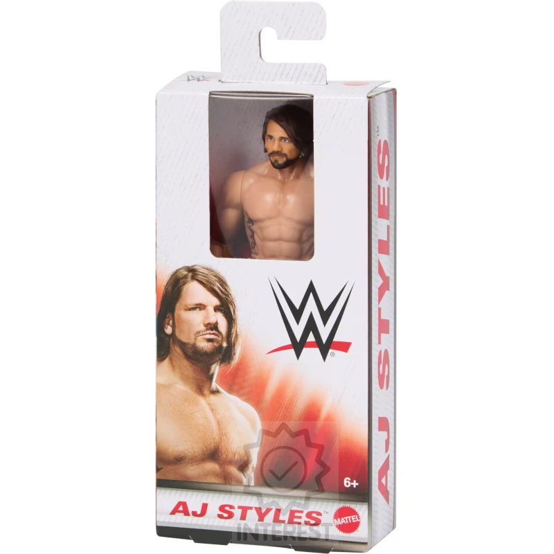 Figurka wrestlera WWE AJ Styles 15cm - Mattel.