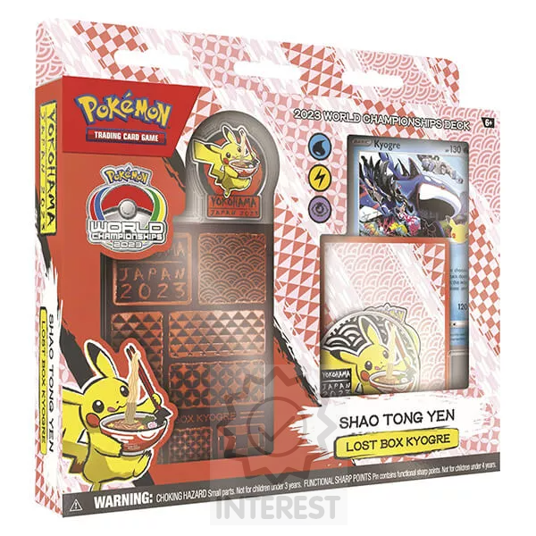 Pokémon TCG World Championship Deck 2023 Yokohama: Lost Box Kyogre - Shao Tong Yen.