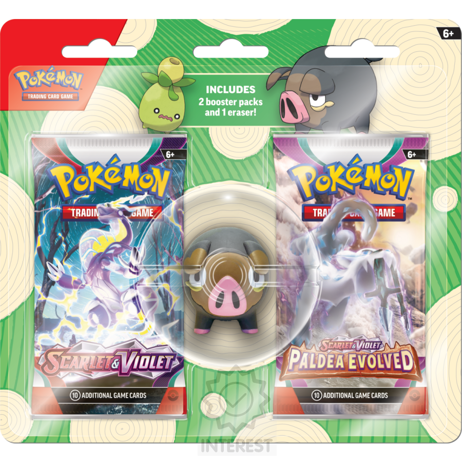 Pokémon TCG: Back to School - 2 Blister Booster s gumou.