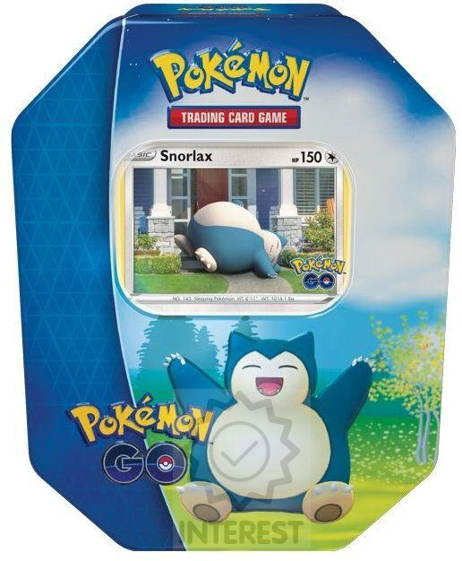 Pokémon GO Gift Tin - Snorlax.
