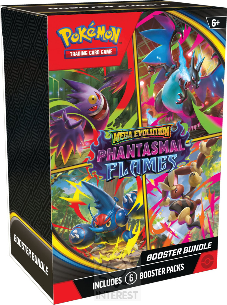 Pokémon TCG Phantasmal Flames Booster Bundle.