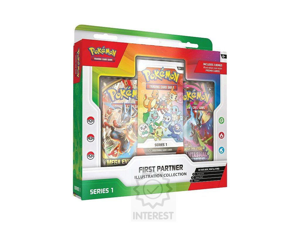 Pokémon First Partner Illustration Collection Series 1.