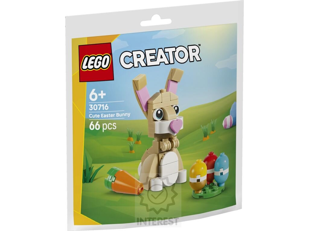 LEGO  Creator 30716 Roztomilý velikonoční zajíček.