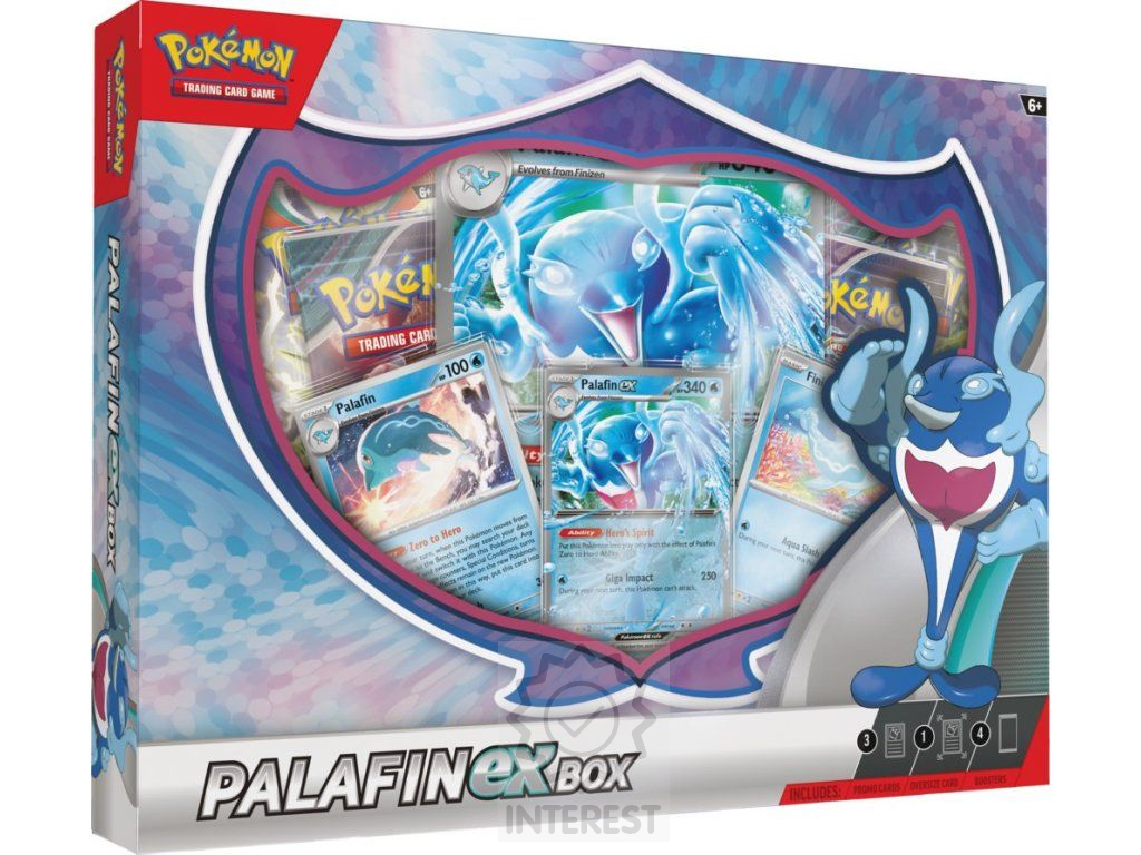 Pokémon TCG Scarlet & Violet ex Box Palafin ex.