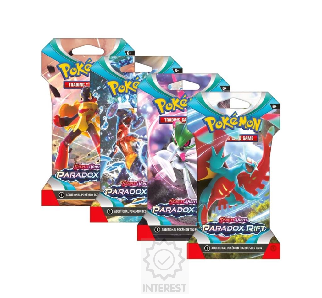 Pokémon TCG: SV04 Paradox Rift - Booster Pack.
