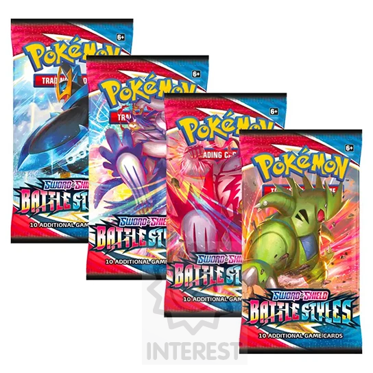 Pokémon TCG Battle Styles Blister Booster.