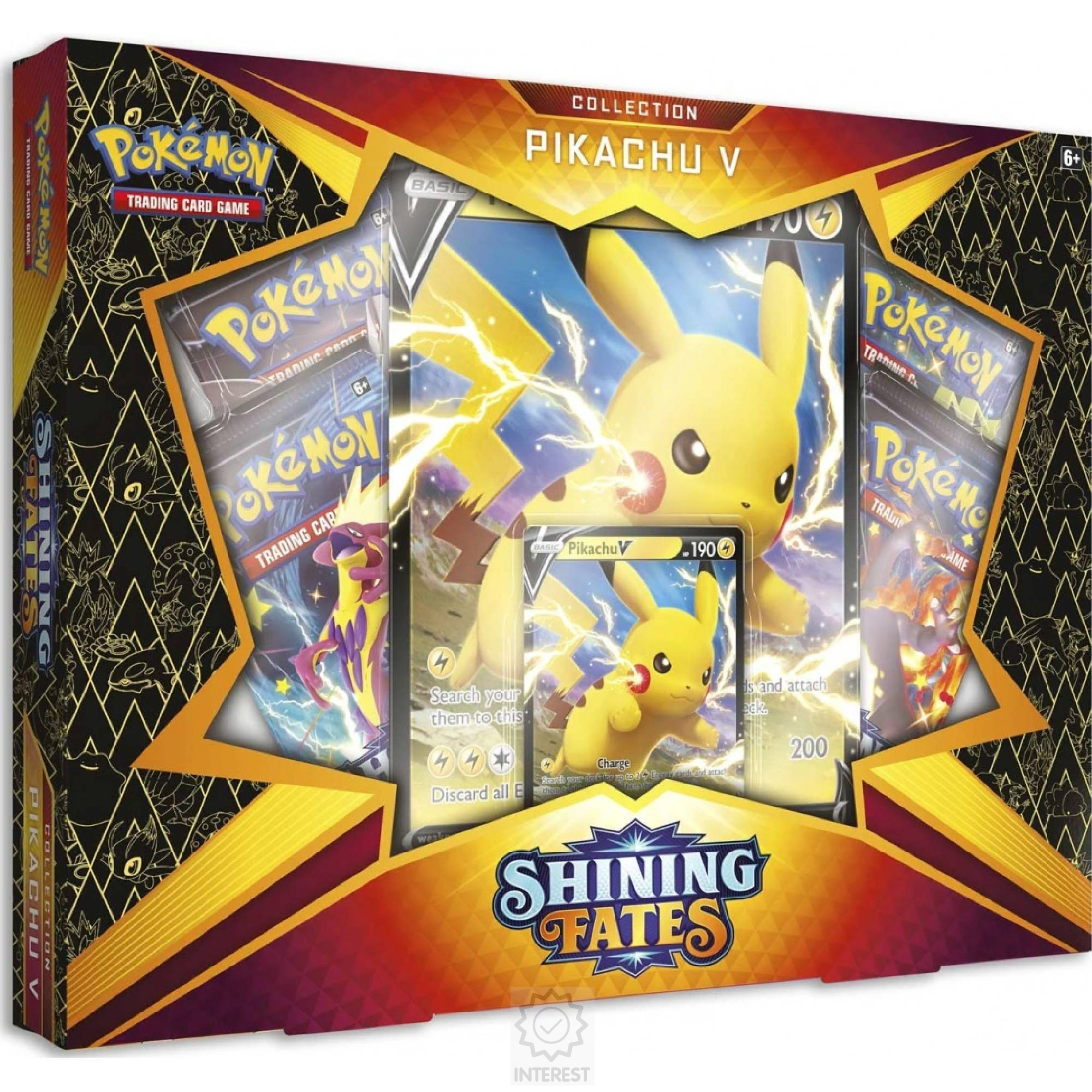 Pokémon TCG Shining Fates Collection Pikachu V.