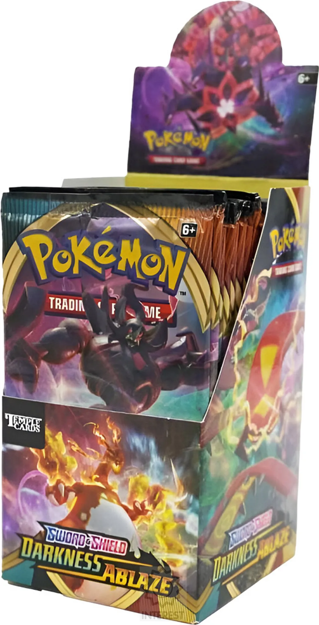 Pokémon Sword and Shield – Darkness Ablaze Half Booster Box.