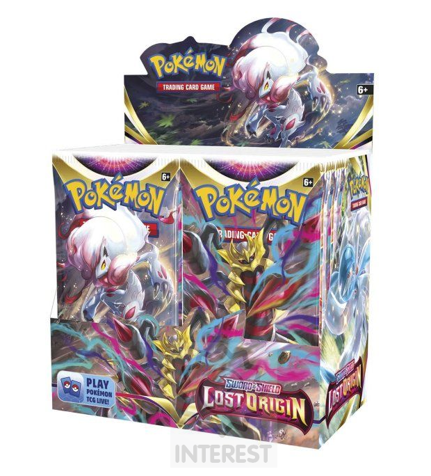 Pokémon TCG Lost Origin Booster box.