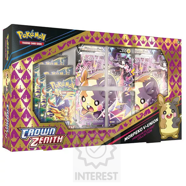 Pokémon Crown Zenith Premium Playmat Collection - Morpeko V-Union.