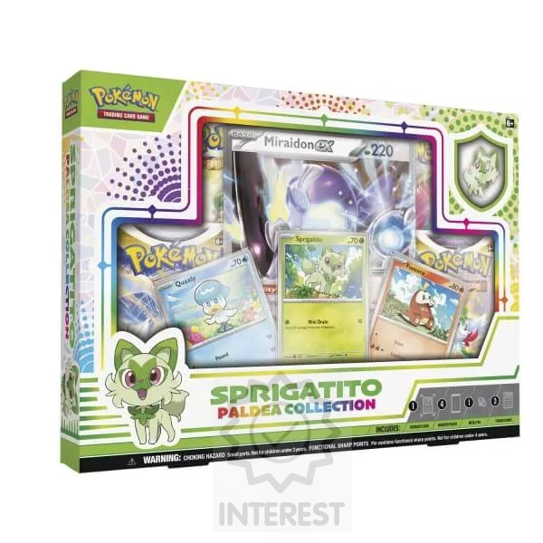 Pokémon Paldea Collection - Sprigatito.