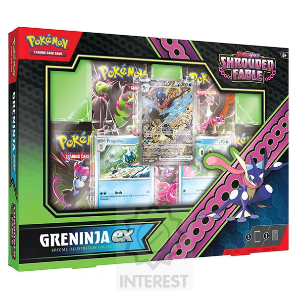 Pokémon Shrouded Fable Special Illustration Collection - Greninja ex.