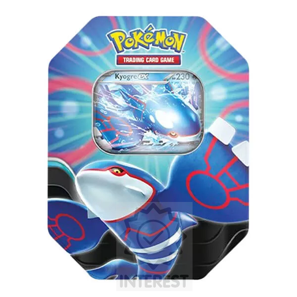 Plechovka Pokémon Azure Legends Tin - Kyogre ex.
