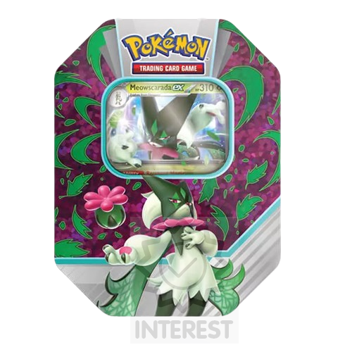 Pokémon Paldea Partners Tin - Meowscarada ex.