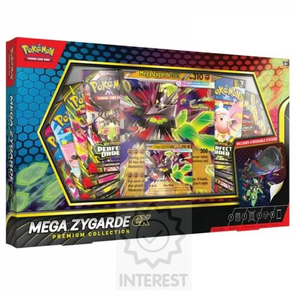 Pokémon Mega Zygarde ex Premium Collection.